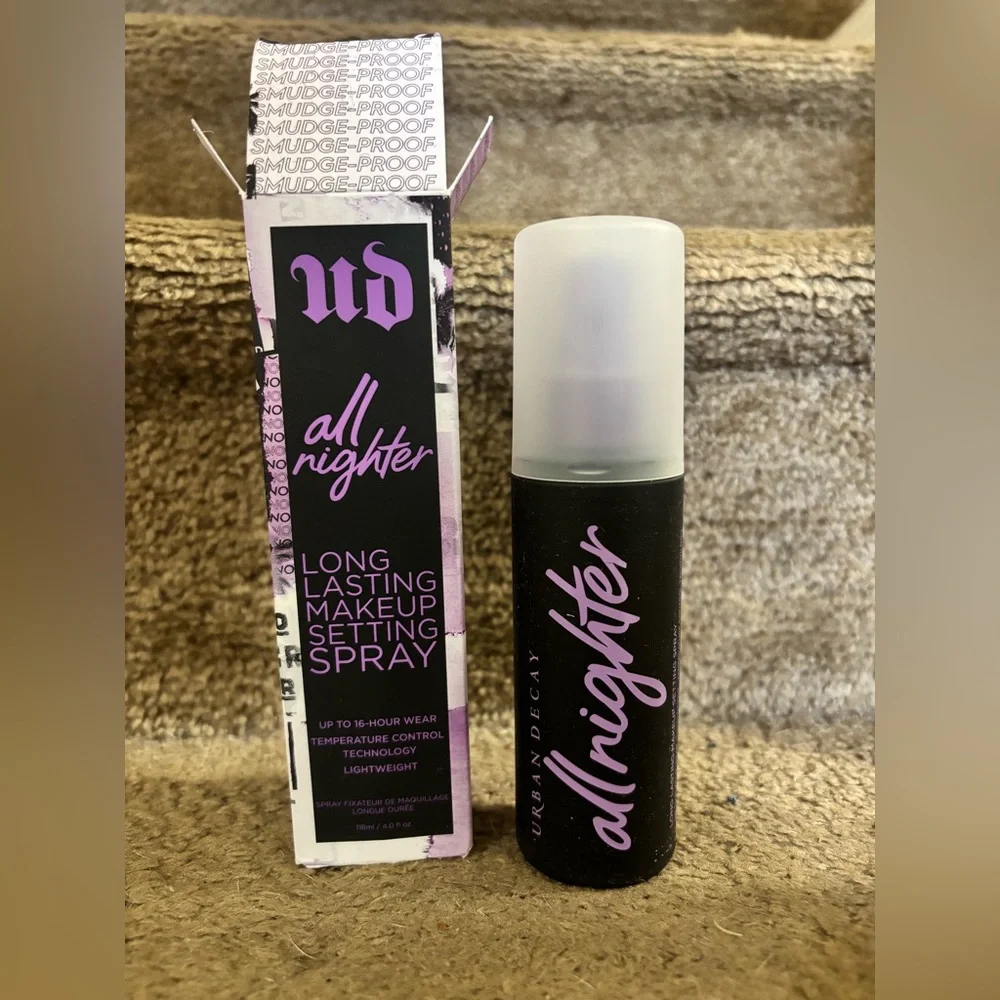 Urban Decay All Nighter Setting Spray 4oz 118ml Long Lasting Full sz Makeup New
